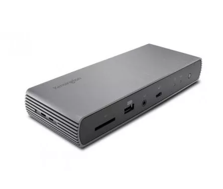 DOCKING Station KENSINGTON universal, conectare PC USB Type C, Thunderbolt 4, USB 2.0 x 4, USB Type C x 3, porturi video Thunderbolt 4,  RJ-45, NB 90 W, negru, 