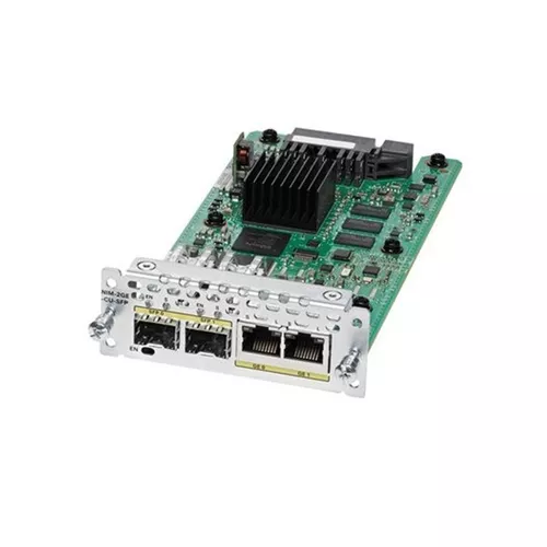 2-port GE WAN NIM, dual-mode RJ45 & SFP 