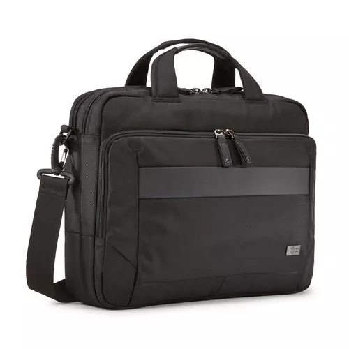 GEANTA CASE LOGIC, pt. notebook de max. 14 inch, 2 compartimente, buzunar frontal, waterproof, nylon, negru, 3204196 