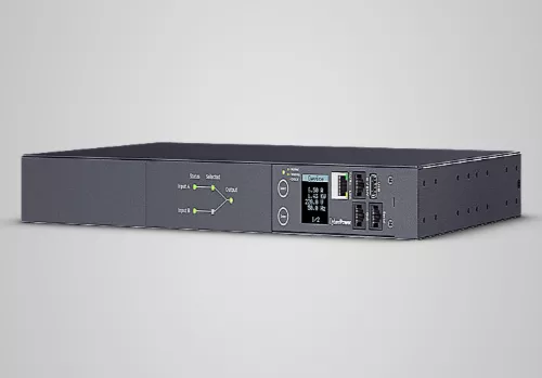 CYBERPOWER PDU44004 12 x IEC C13 1U Switched Over IP Management, 