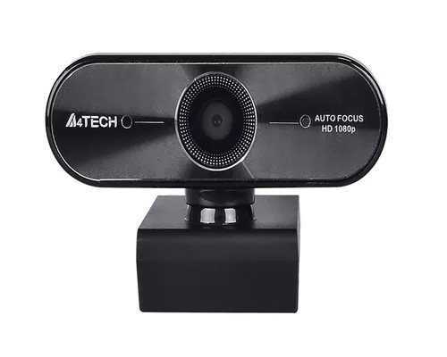 CAMERA  web A4TECH, Full HD rez 1920 x 1080, USB 2.0, microfon, autofocus, 75grade vizibilitate, negru, 