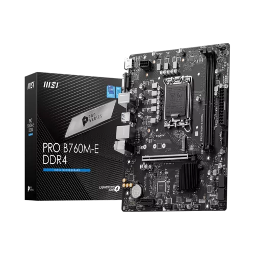 MB MSI PRO B760M-E DDR4 LGA1700 