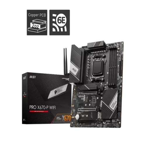 MB MSI PRO X670-P WIFI AM5 DDR5 