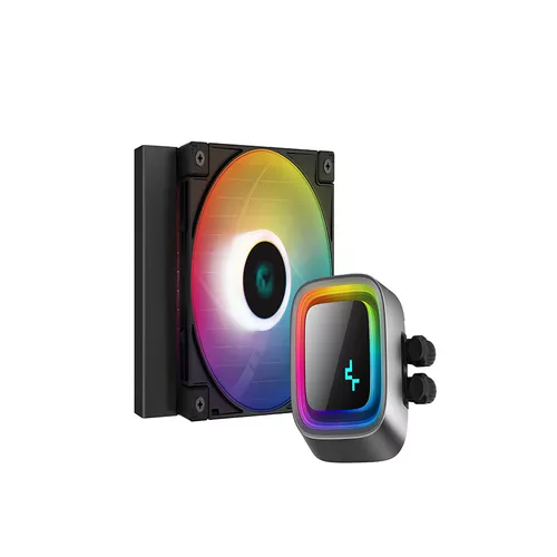 COOLER DEEPCOOL, skt. universal, racire cu lichid, vent. 120mm, 2250rpm, LED RGB, 
