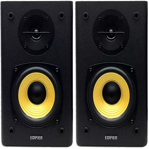 BOXE EDIFIER 2.0, RMS:  24W (2 x 12W), volum, bass, 220V alimentare, black 