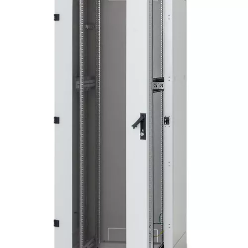 19 Free-standing rack 18U/600x600 NEGRU, 