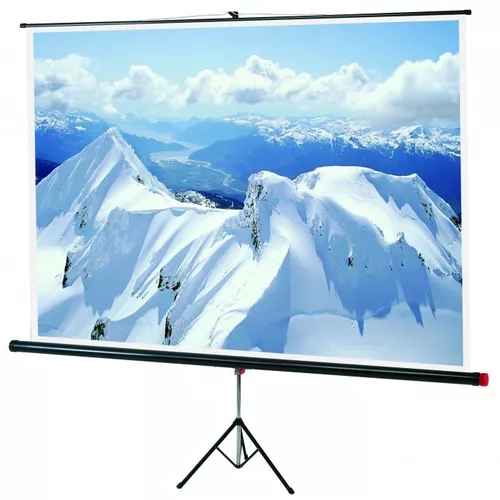 ECRAN proiectie SOPAR, manual, format 1 : 1, fixare trepied, 180 x 180 cm, 