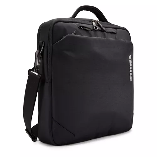 GEANTA THULE, pt. notebook de max. 15.6 inch, 2 compartimente, buzunar frontal x 2 | buzunar dorsal, waterproof, nylon, negru, 