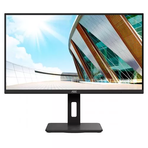 MONITOR  AOC 28 inch, home | office, IPS, 4K UHD (3840 x 2160), Wide, 300 cd/mp, 4 ms, HDMI | DisplayPort, 