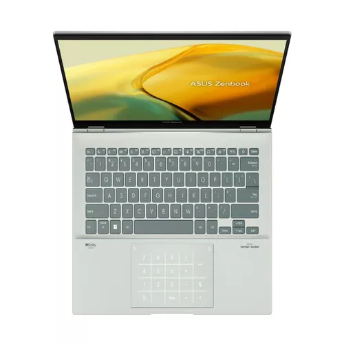 ASUS ZENBOOK UX3402ZA Intel Core i5-1240P 14inch IPS WQXGA 8GB 512GB M.2 NVMe PCIe 4.0 SSD Intel Iris Xe W11H 2Y Aqua Celadon 