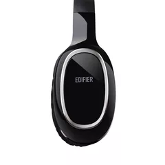 CASTI Edifier, cu fir, standard, utilizare multimedia, call center, microfon pe casca, conectare prin USB 2.0, negru, 