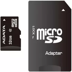 CARD MicroSD ADATA,  32 GB, MicroSDHC, clasa 10, standard UHS-I U1, 