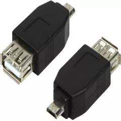 ADAPTOR LOGILINK, pt. smartphone, Micro-USB 2.0 (T) la USB 2.0 (M), negru, 