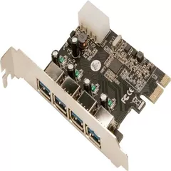 CARD adaptor LOGILINK, PCI-Express la 4 x USB3.0, 