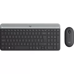 LOGITECH Logitech Slim Wireless Keyboard and Mouse Combo MK470 - GRAPHITE