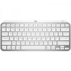 LOGITECH MX Keys Mini For Mac Minimalist Wireless Illuminated Keyboard - PALE GREY - US INTL - BT - EMEA, 