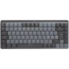 LOGITECH MX Mechanical Mini for Mac Minimalist Wireless Illuminated Keyboard  - SPACE GREY - US INTL - 2.4GHZ/BT - N/A - EMEA - TACTILE 