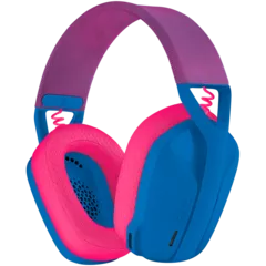 LOGITECH G435 LIGHTSPEED Wireless Gaming Headset - BLUE - 2.4GHZ- EMEA - 914, 