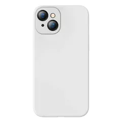 HUSA SMARTPHONE Baseus Liquid, pentru Iphone 13, material silicon, alb 