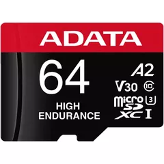 CARD MicroSD ADATA, 64 GB, MicroSDXC, clasa 10, standard UHS-I U3, 