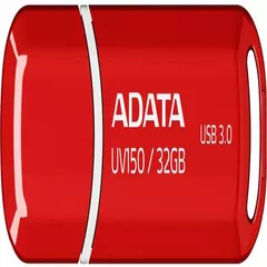 MEMORIE USB 3.2 ADATA 32 GB, cu capac, carcasa plastic, rosu, 