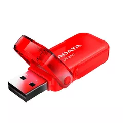 MEMORIE USB 2.0 ADATA 32 GB, cu capac, carcasa plastic, rosu, 