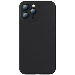 HUSA SMARTPHONE Baseus Liquid, pentru Iphone 13 Pro, material silicon, negru 