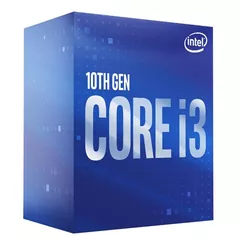 CPU INTEL, skt. LGA 1200 Core i3, i3-10100, frecventa 3.6 GHz, turbo 4.3 GHz, 4 nuclee, putere 65 W, 