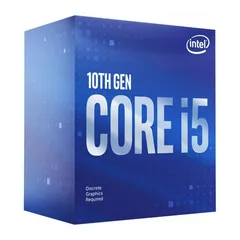 CPU INTEL i5-10400F, skt LGA 1200, Core i5, frecventa 2.9 GHz, turbo 4.3 GHz, 6 nuclee,  putere 65 W, 