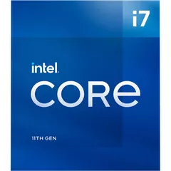CPU INTEL i7-11700F, skt LGA 1200, Core i7, frecventa 2.5 GHz, turbo 4.9 GHz, 8 nuclee,  putere 65 W, 