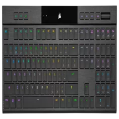 K100 AIR WIRELESS RGB Ultra-Thin Mechanical Gaming Keyboard - CHERRY MX Ultra Low Profile Tactile (NA) 