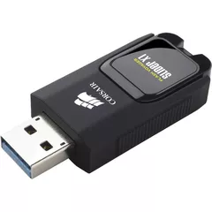 MEMORIE USB 3.0 CORSAIR 32 GB, retractabila, carcasa plastic, negru, 