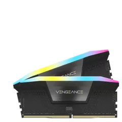 Corsair Vengeance RGB 32GB, DDR5, 6200MHz, CL36, 2x16GB, 1.40V, XMP 3.0, Negru 
