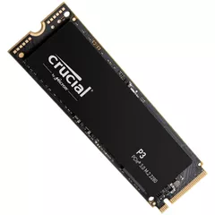 Crucial SSD P3 1000GB/1TB M.2 2280 PCIE Gen3.0 3D NAND, R/W: 3500/3000 MB/s, Storage Executive + Acronis SW included 