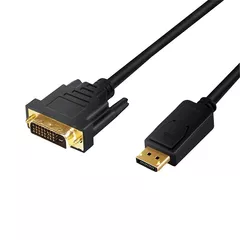 DisplayPort cable, DP 1.2 to DVI, 5m 