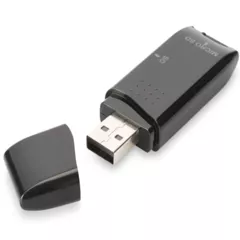 DIGITUS USB 2.0 SD/Micro SD Cardreader for SD SDHC/SDXC and TF Micro-SD cards 