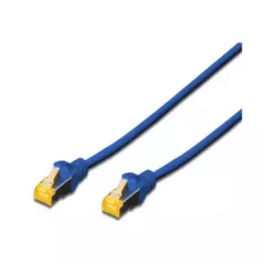 DIGITUS CAT 6A S-FTP patch cable Cu LSZH AWG 26/7 length 10 m color blue 