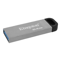 MEMORIE USB 3.2 KINGSTON 32 GB, clasica, carcasa metalic, argintiu, 