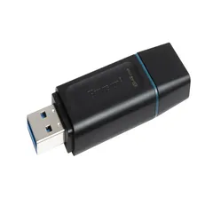 MEMORIE USB 3.2 KINGSTON 32 GB, cu capac, carcasa plastic, negru, 