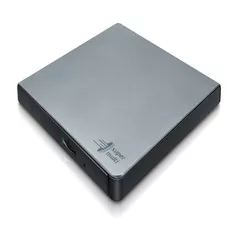 DVD-RW extern, LG, interfata USB 2.0, argintiu, 