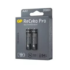 Acumulatori GP Batteries, ReCyko Pro 2100mAh AA (R6) 1.2V NiMH, paper box 2 buc. 