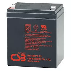 Baterie UPS CSB HR1221WF2, 12V 5Ah, 90 x 70 x 101.7 mm, Borne F2, Durata medie 3-5 ani, VRLA 