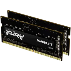 KINGSTON 32GB 2666MHz DDR4 CL16 SODIMM Kit of 2 FURY Impact, 