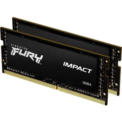 KINGSTON 32GB 3200MHz DDR4 CL20 SODIMM Kit of 2 FURY Impact, 