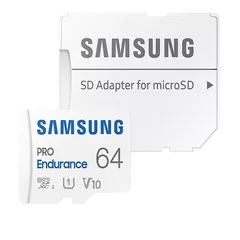 Card memorie Samsung MB-MJ64KA/EU, PRO Endurance + Adapter microSDXC 64GB, 