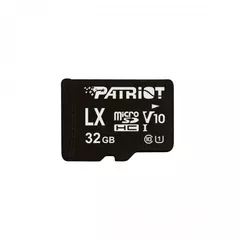 CARD MicroSD PATRIOT, 32 GB, MicroSDHC, clasa 10, standard UHS-I U1, 