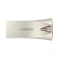 MEMORIE USB SAMSUNG 256 GB, USB 3.1, profil mic, carcasa metalica, auriu, 