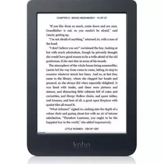 Kobo Nia e-Book Reader E Ink touchscreen 6 inch 1024 × 758 8 GB 900 MHz/256 MB 1 x micro USB Greutate 0.172 kg Wireless Da Black, 