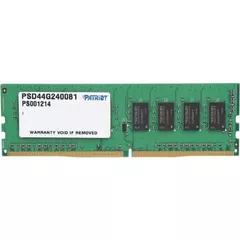 Memorie DDR Patriot DDR4  4 GB, frecventa 2400 MHz, 1 modul, 
