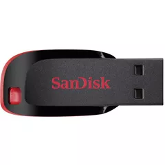 MEMORIE USB 2.0 SANDISK 128 GB, clasica, carcasa plastic, negru, 